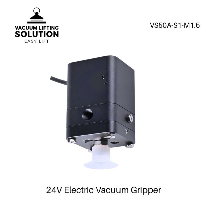 24V electric vacuum gripper VS50A-S1-M1.5 for robotic pick and place applications
