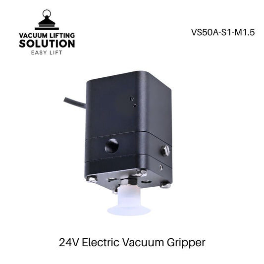 24V electric vacuum gripper VS50A-S1-M1.5 for robotic pick and place applications