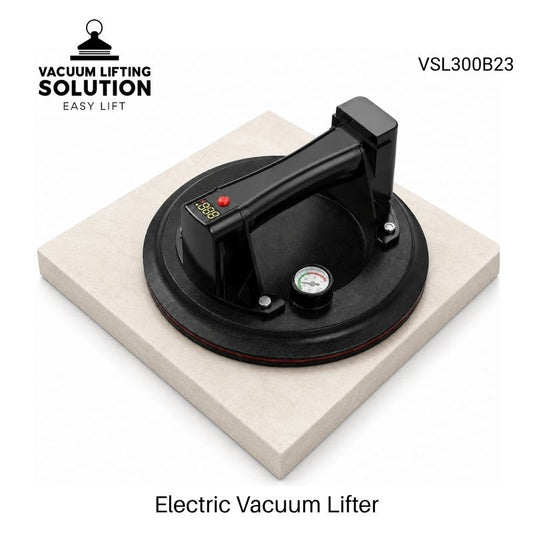 VSL300B23 300KG electric vacuum lifter with 230mm suction pad for glass tile and stone handling